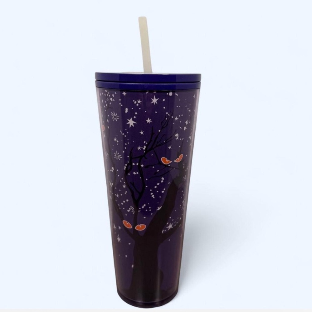 2022‎ Starbucks Deep Purple Tumbler Halloween